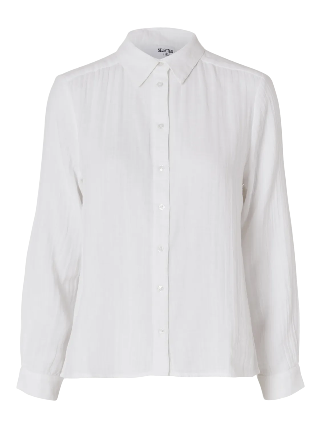 Aldina Ls Shirt B - Bright White