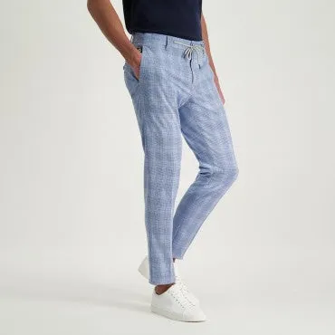 BLUE INDUSTRY Stretch Windowpane Pant | BLUE