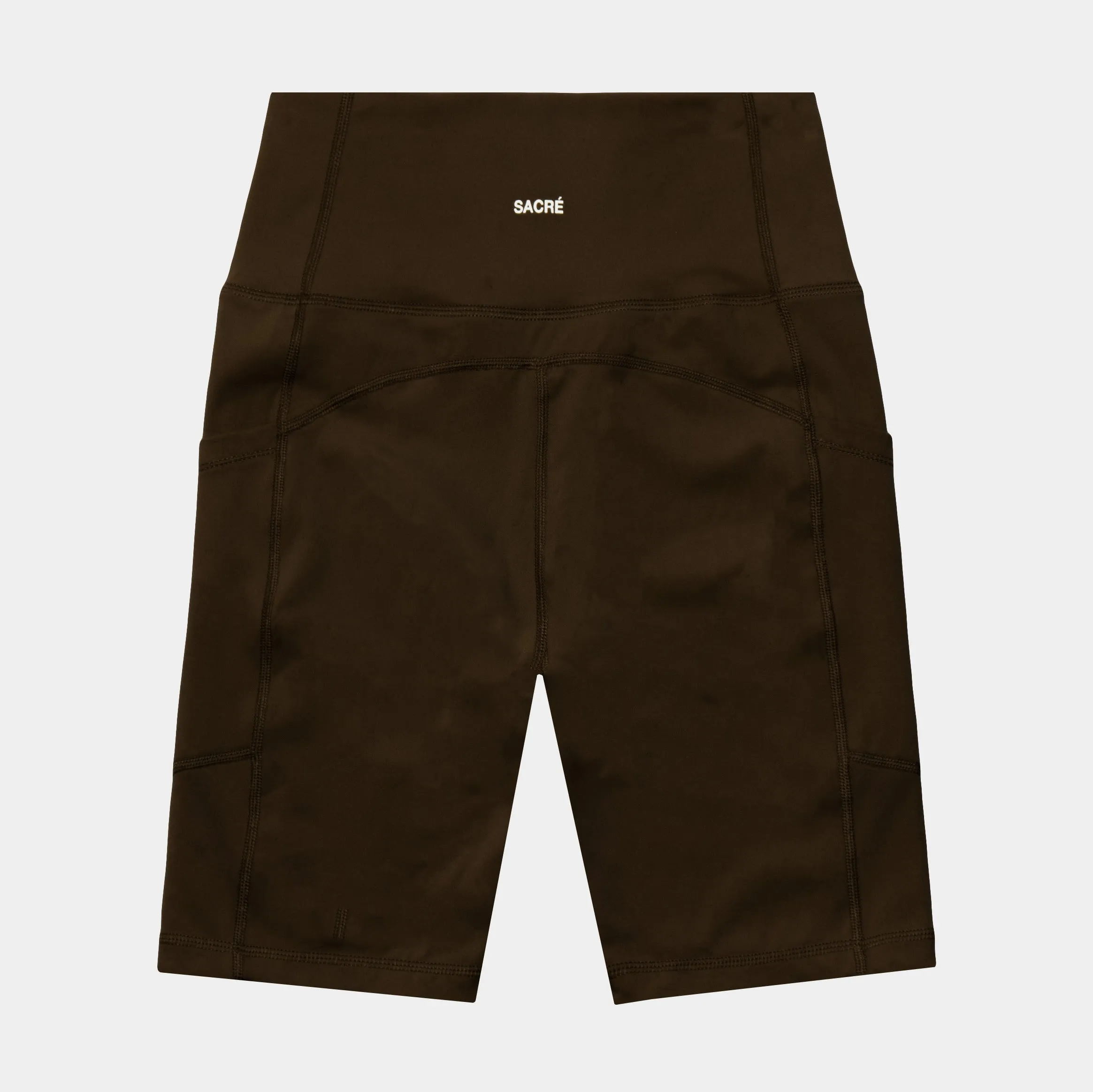 Brooklyn Biker Short Womens Short (Brown)