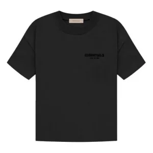 Fear of God Essentials SS22 Logo T-Shirt Black