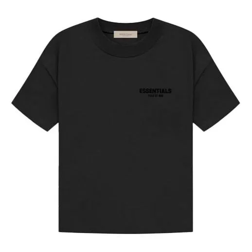 Fear of God Essentials SS22 Logo T-Shirt Black