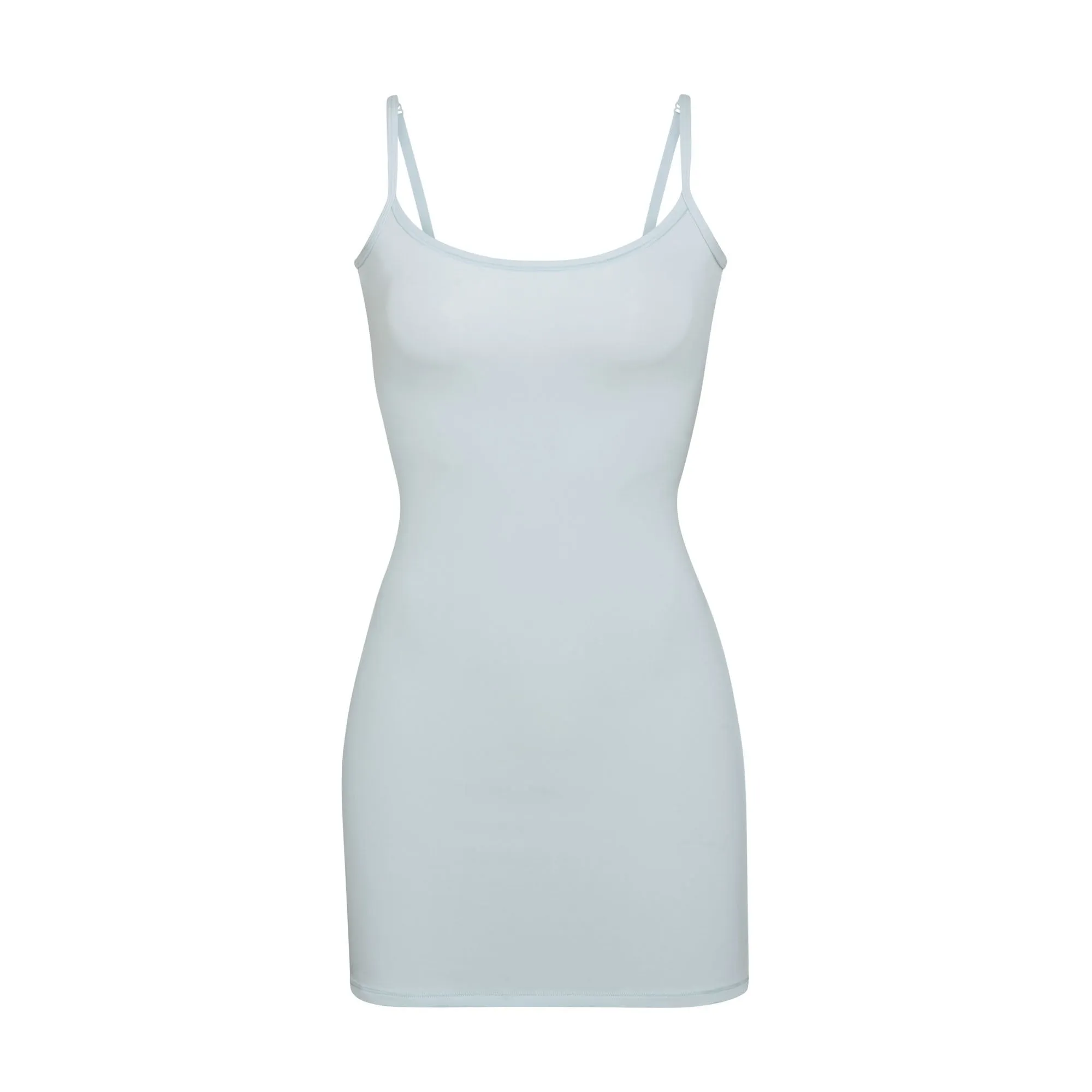 FITS EVERYBODY SLIP DRESS | SKY