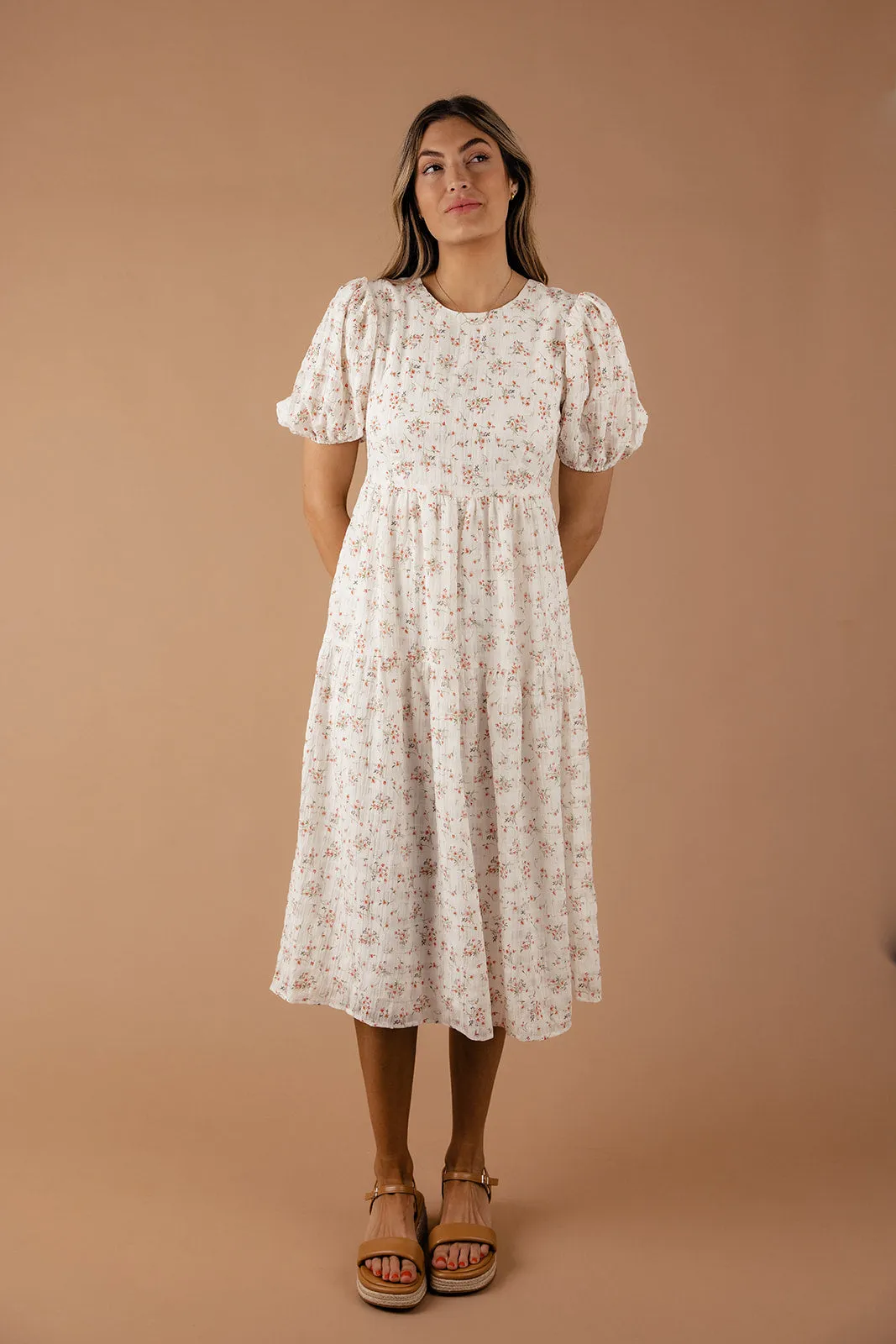 Here We Go Again Floral Dress