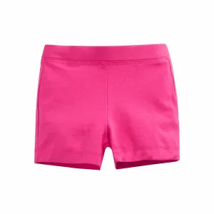 Hot Pink Layering Short Leggings