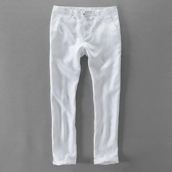 Linen casual pants