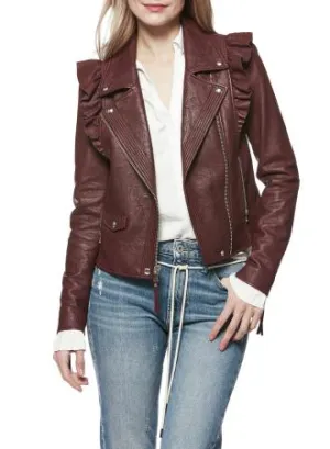 Paige Premium Denim- Annika Jacket Dark Currant