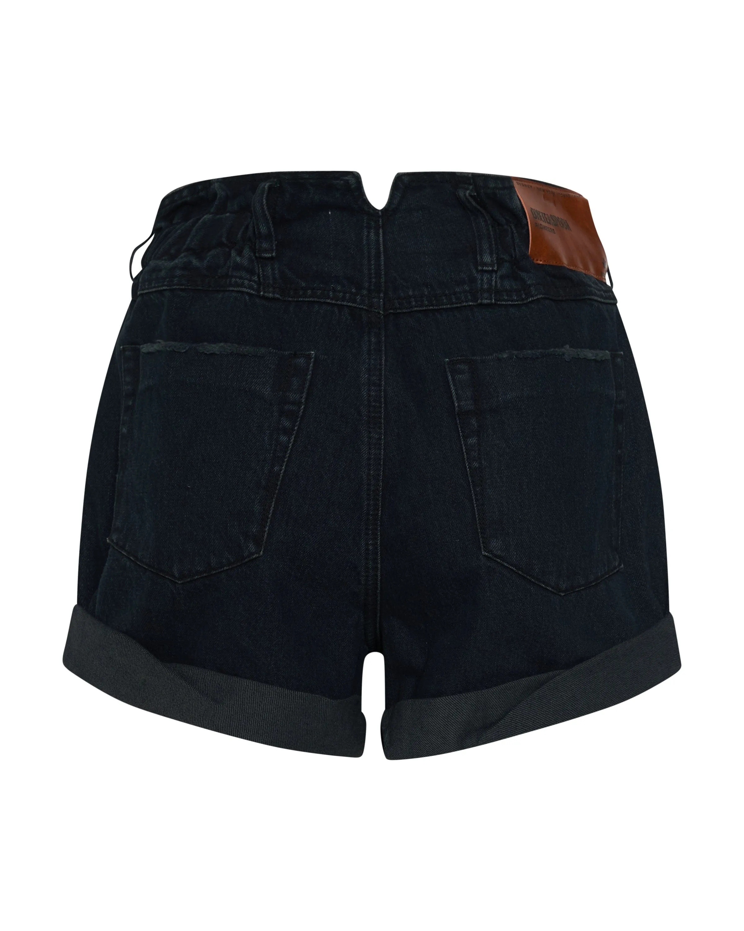 Pioneer High Waist Vintage Fit Short Fox Black