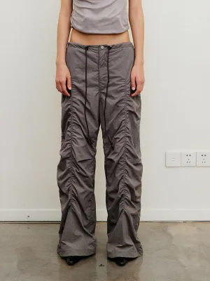 Pleated Casual Paratrooper Pants