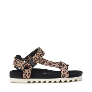 Sandal Tooth Wedge Leopard