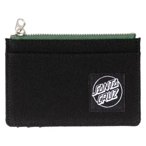 Santa Cruz Bulwark Zip Wallet Black