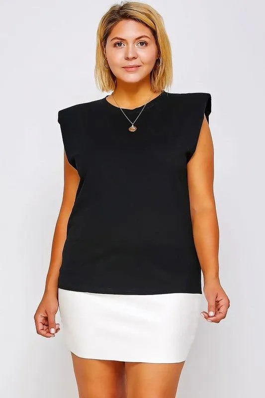 Shoulder Pad Muscle Tee