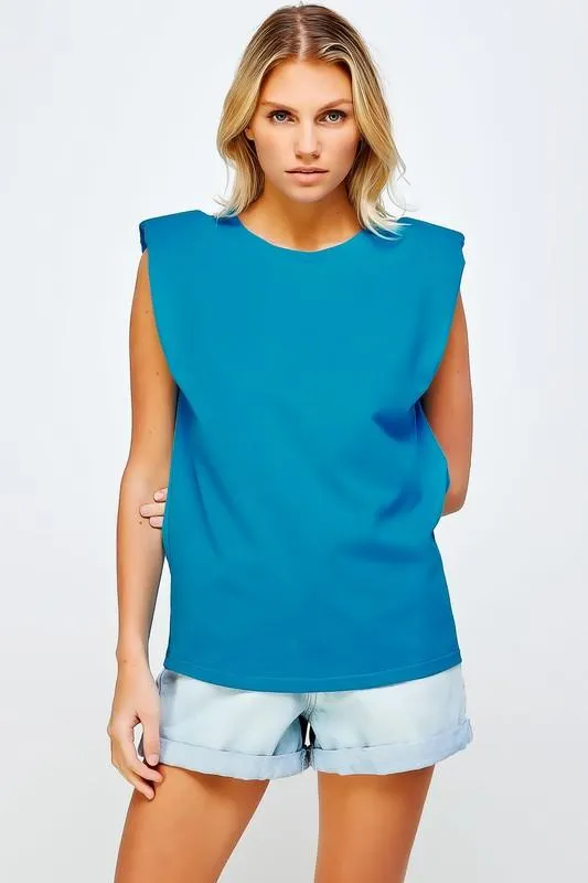 Shoulder Pad Muscle Tee