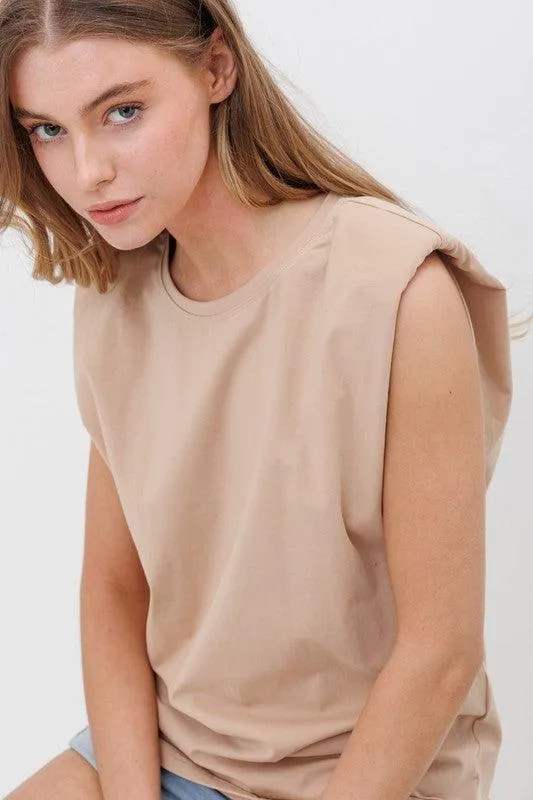 Shoulder Pad Muscle Tee