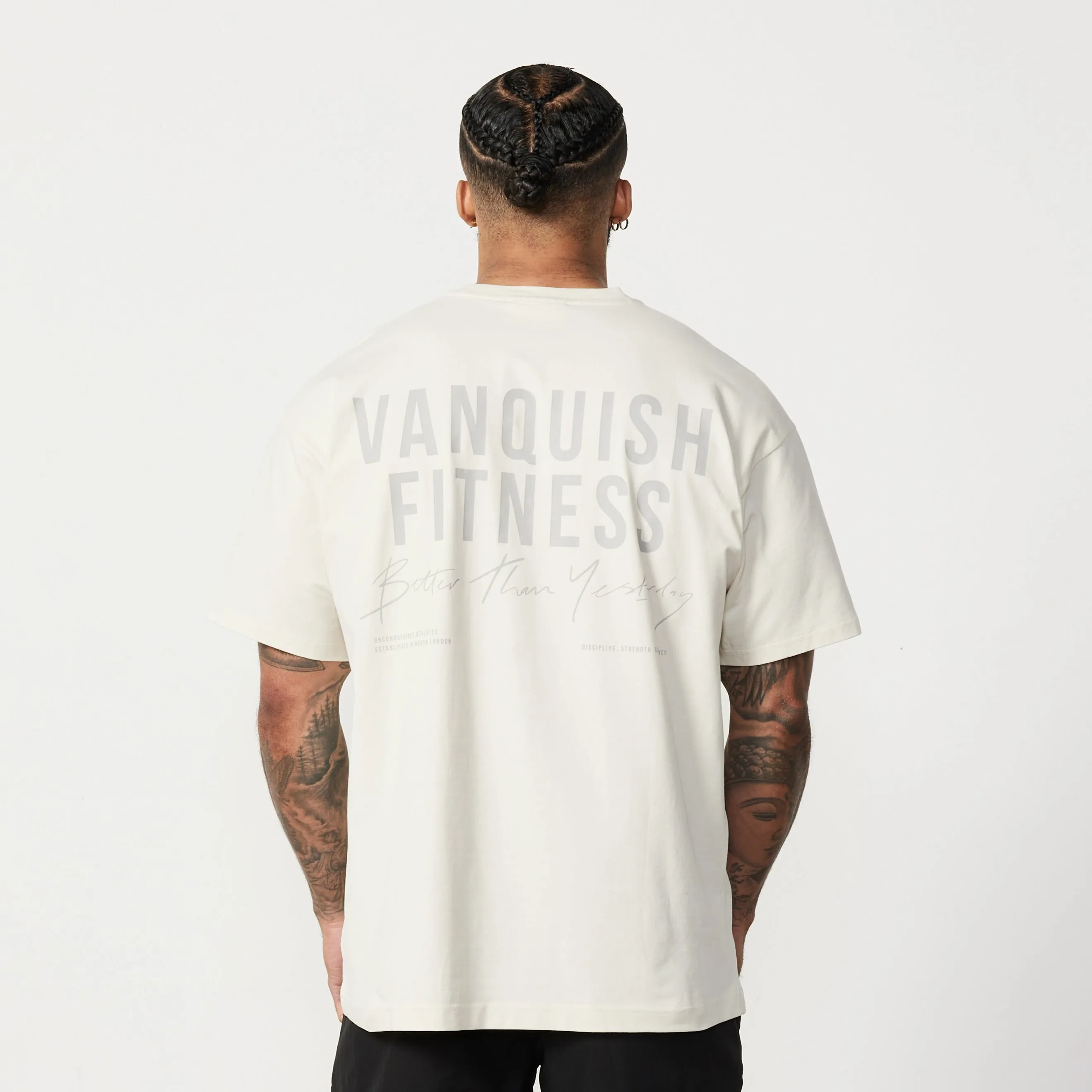 Vanquish TSP Vintage White Consistency Oversized T Shirt