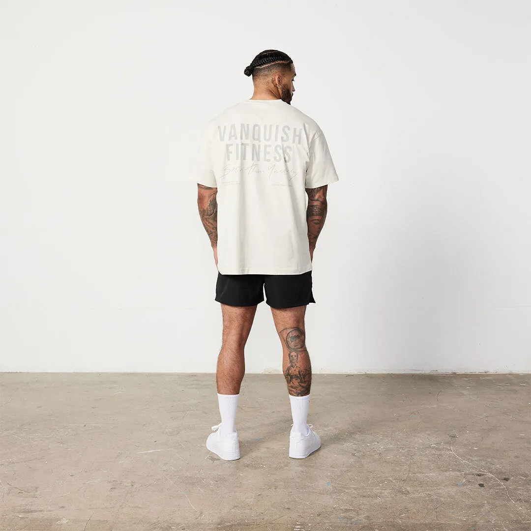 Vanquish TSP Vintage White Consistency Oversized T Shirt