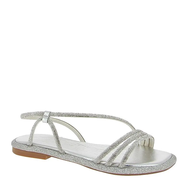 Wave 23723 Silver Slingback Sandal