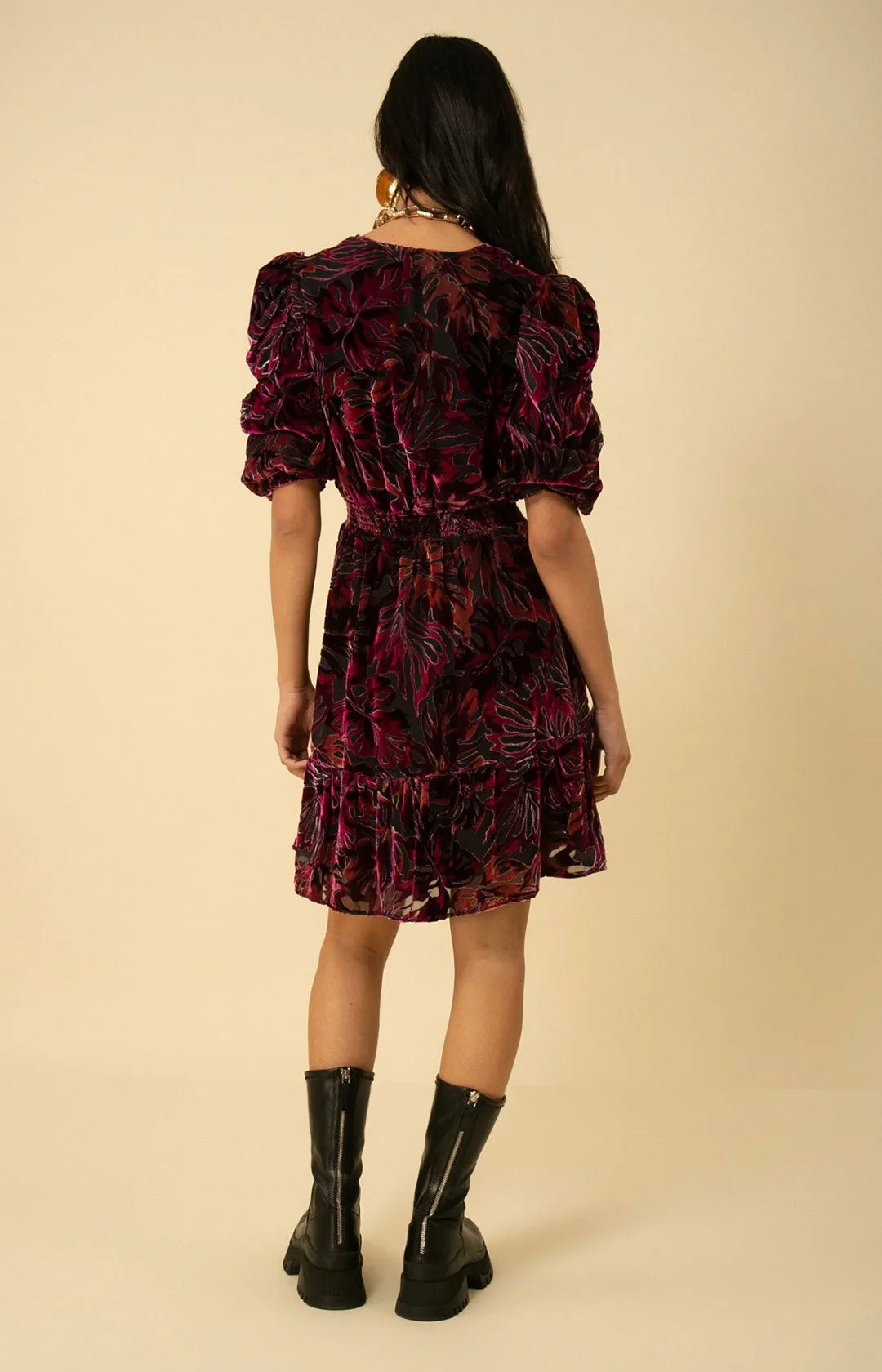 Willow Velvet Burnout Dress