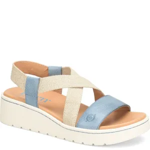 Women's Born Kasady Sandal Color: Blue Azzuro