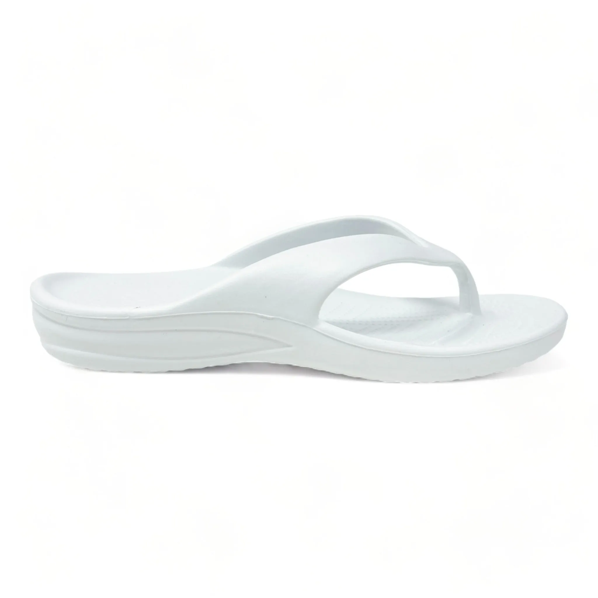 Women's Flip Flops - White