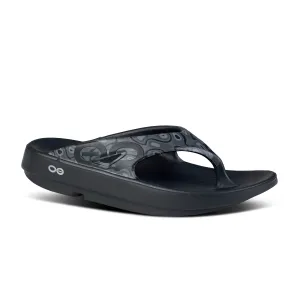 Women's OOFOS OOriginal 1001BKGYCM Color:  Black Cloud